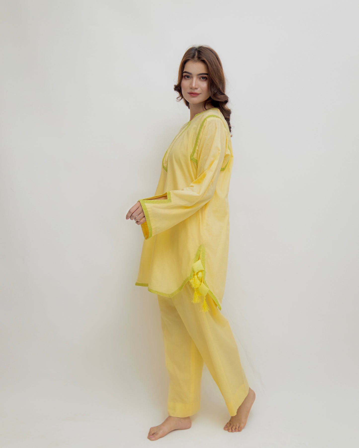 Zesty Thread - Stitched 2Pc Premium Lawn Set