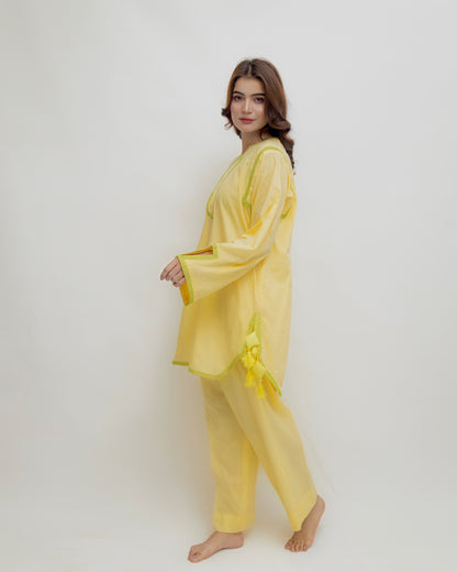 Zesty Thread - Stitched 2Pc Premium Lawn Set