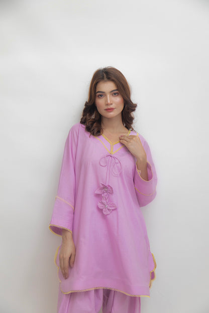 Bubble Blush – Stitched 2Pc Premium Lawn Set