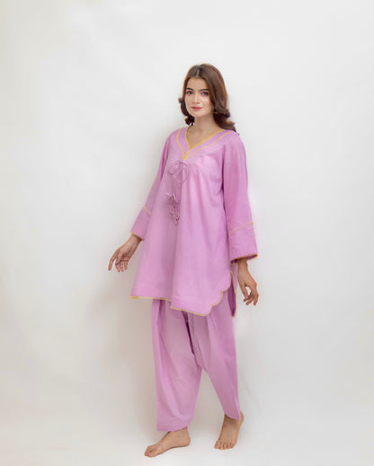 Bubble Blush – Stitched 2Pc Premium Lawn Set